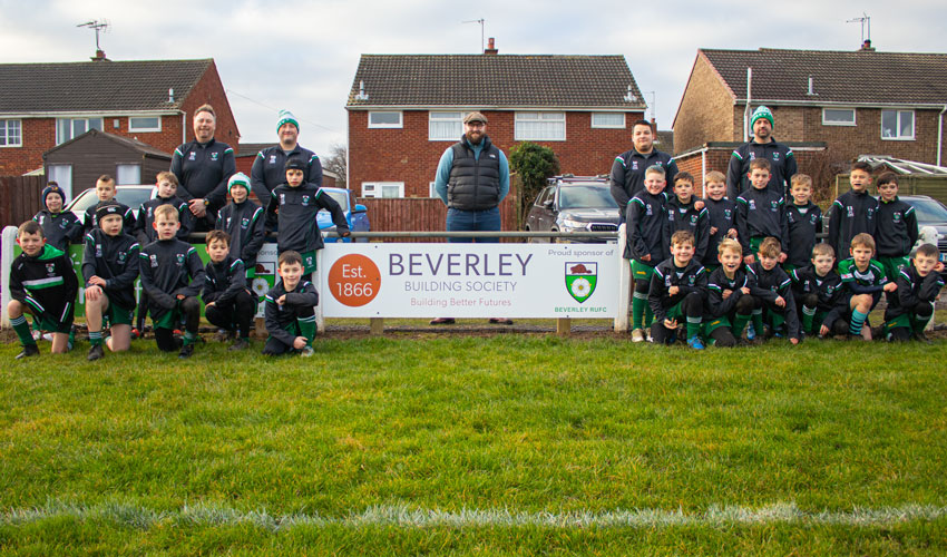Beverley Building Society Builds On Its Community Strategy By Supporting Local Sports Clubs