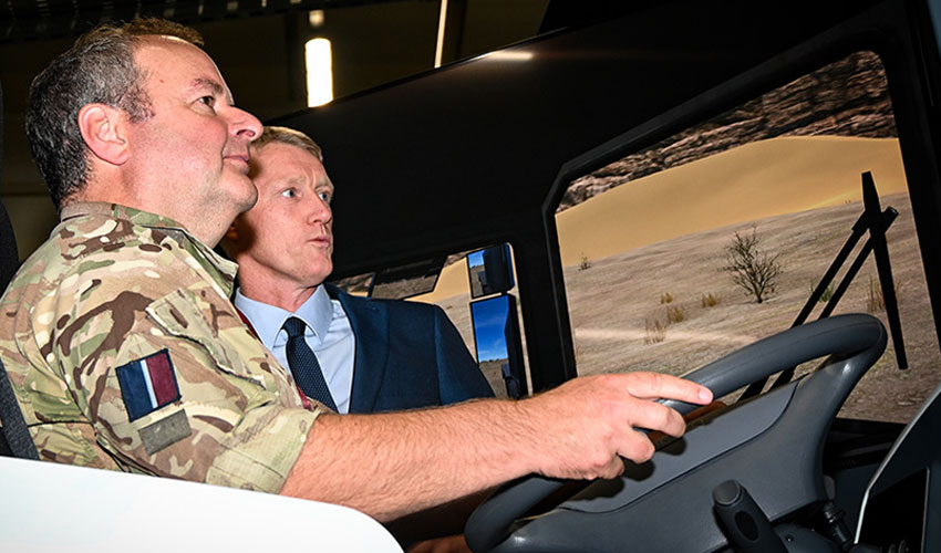 Defence School Of Transport Opens Simulator Suite