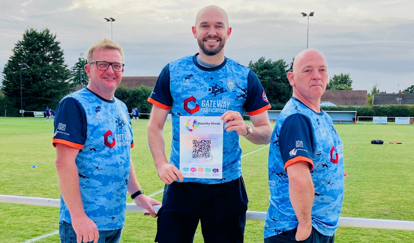 Beverley Town Football Club Promotes Healthy Minds