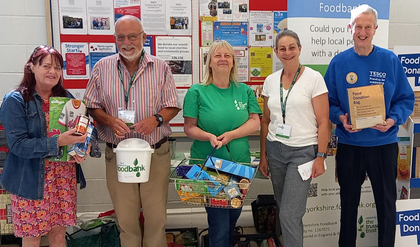 Tesco Beverley Continues To Help Fight Food Poverty in East Yorkshire