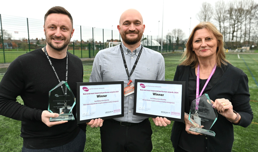 East Riding Leisure Beverley Takes Home Double Award Win