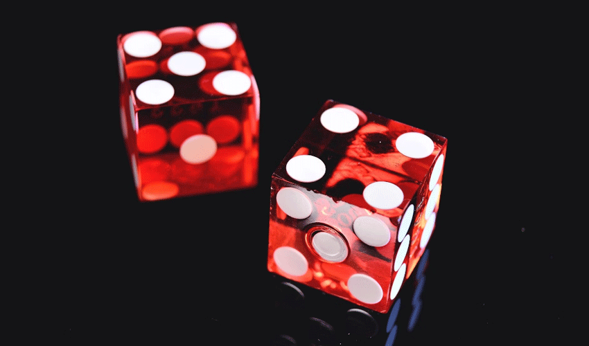 Two red-and-white dices photo – Free Game Image on Unsplash